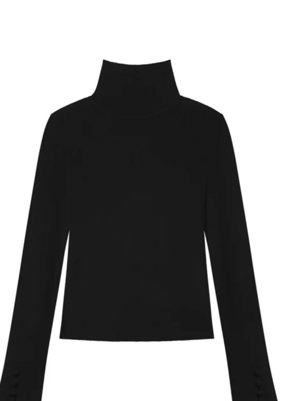A.L.C. Black Turtleneck Sweater